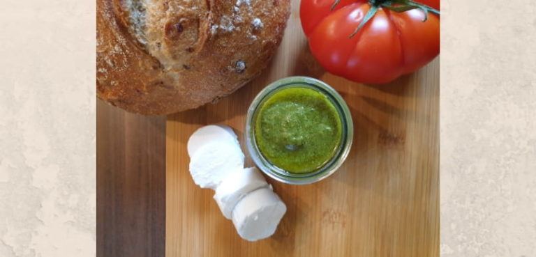 Przepis na zielone pesto